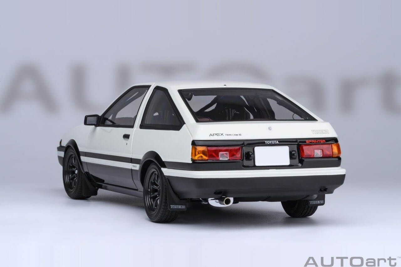 Toyota Toyota Sprinter Trueno (AE86) Initial D Project D Final Version 30th Anniversary 1980 - 1:18 - AUTOart
