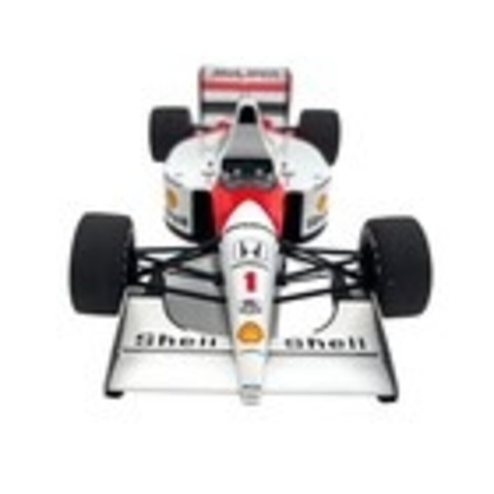Formule 1 McLaren F1 MP4/6 Honda #1 World Champion 2nd GP Japan 1991 (A.Senna) + McLaren Logo- 1:18 - AUTOart