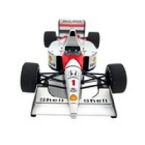 Formule 1 McLaren F1 MP4/6 Honda #1 World Champion 2nd GP Japan 1991 (A.Senna) + McLaren Logo- 1:18 - AUTOart