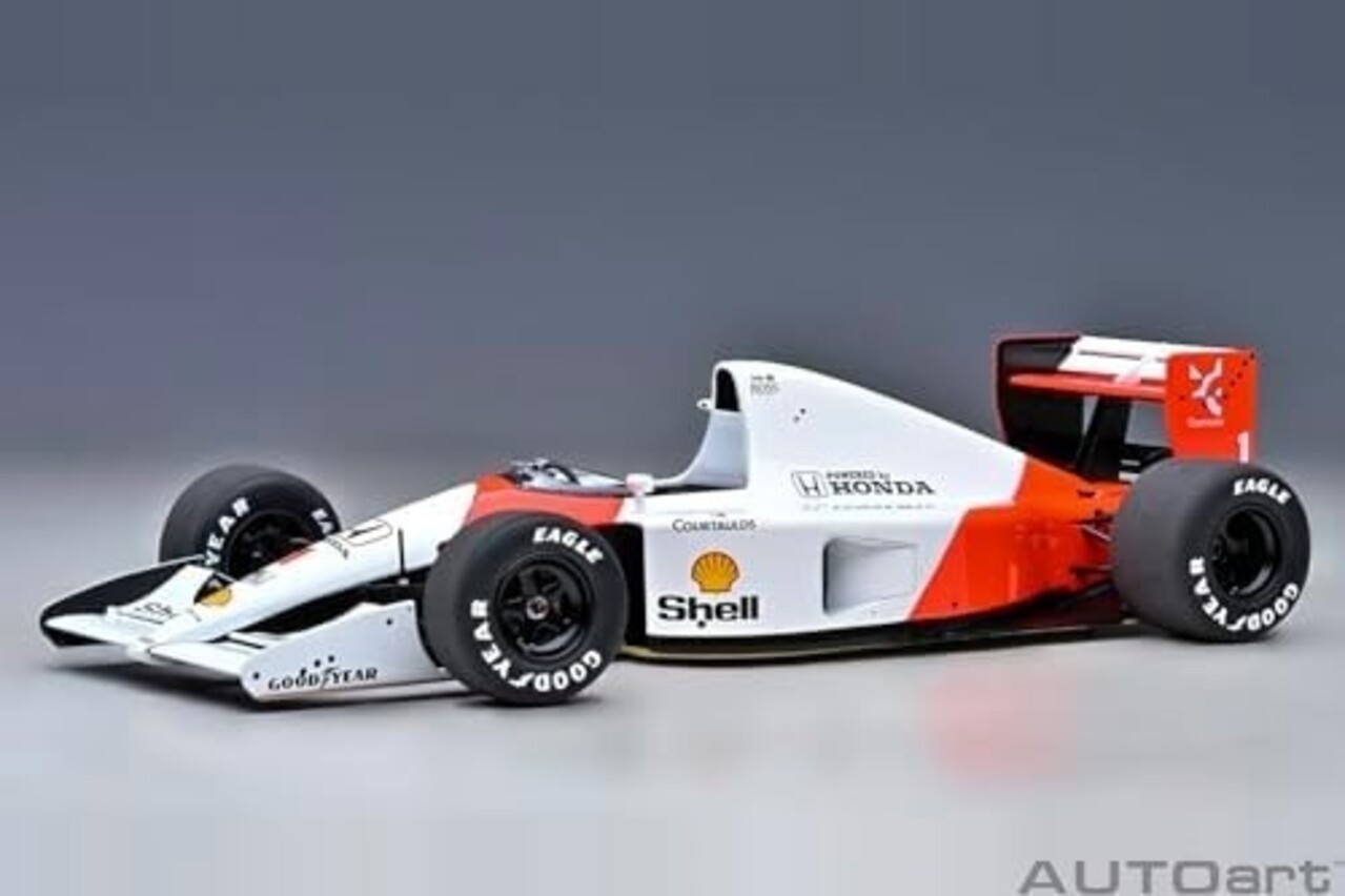 Formule 1 McLaren F1 MP4/6 Honda #1 World Champion 2nd GP Japan 1991 (A.Senna) - 1:18 - AUTOart