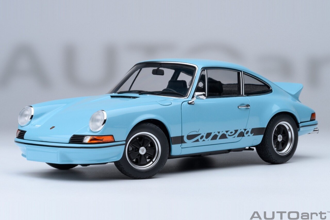 Porsche Porsche 911 Carrera  2.7 RS  Coupe 1973 + Black Stripes - 1:18 - AUTOart