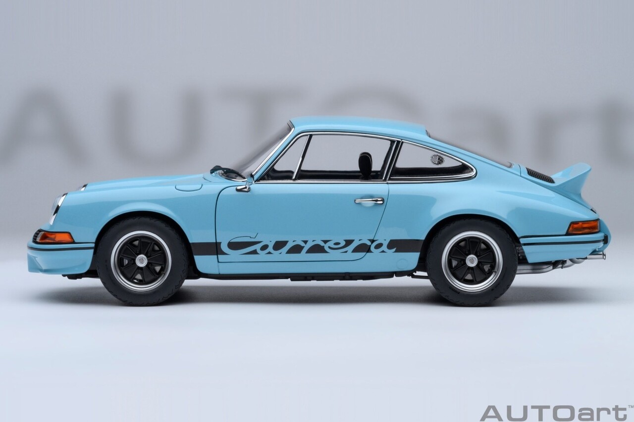 Porsche Porsche 911 Carrera  2.7 RS  Coupe 1973 + Black Stripes - 1:18 - AUTOart