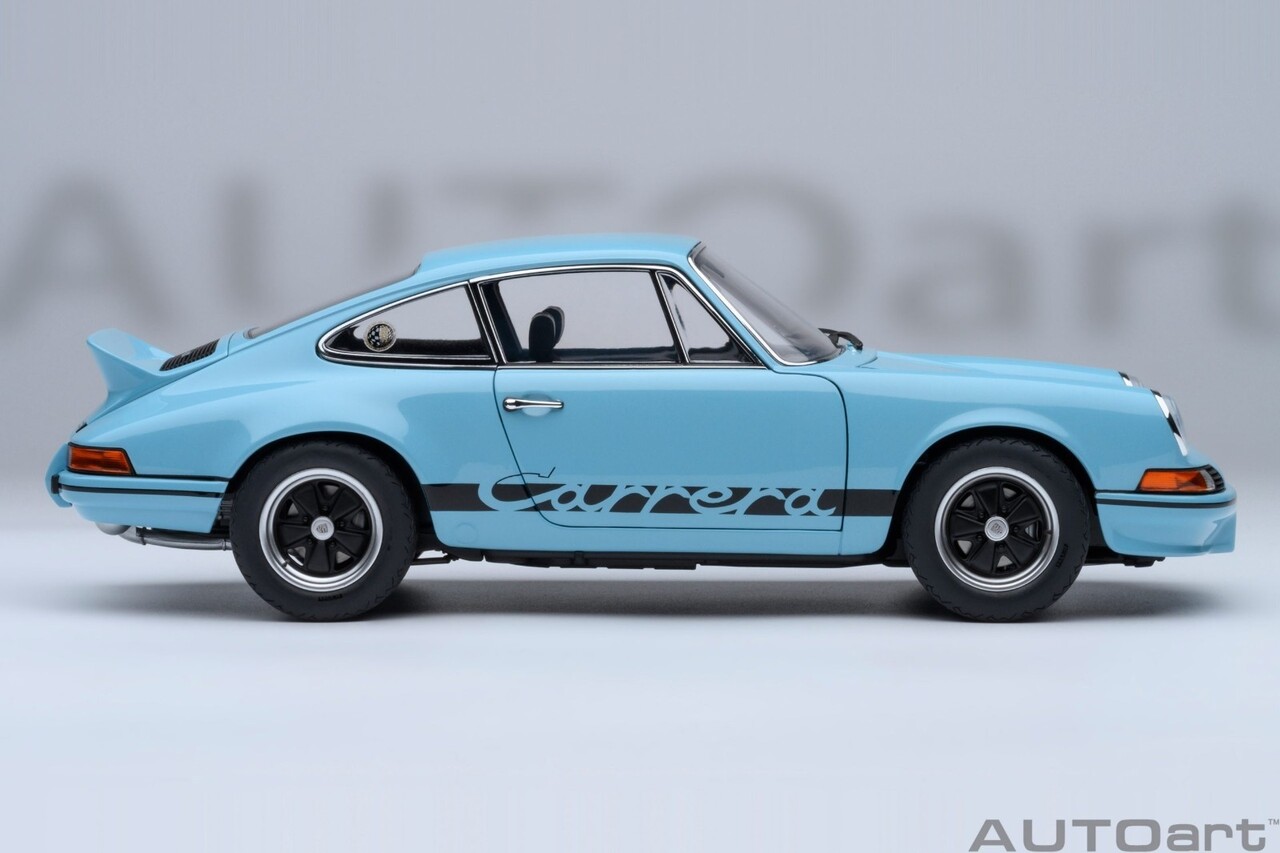Porsche Porsche 911 Carrera  2.7 RS  Coupe 1973 + Black Stripes - 1:18 - AUTOart