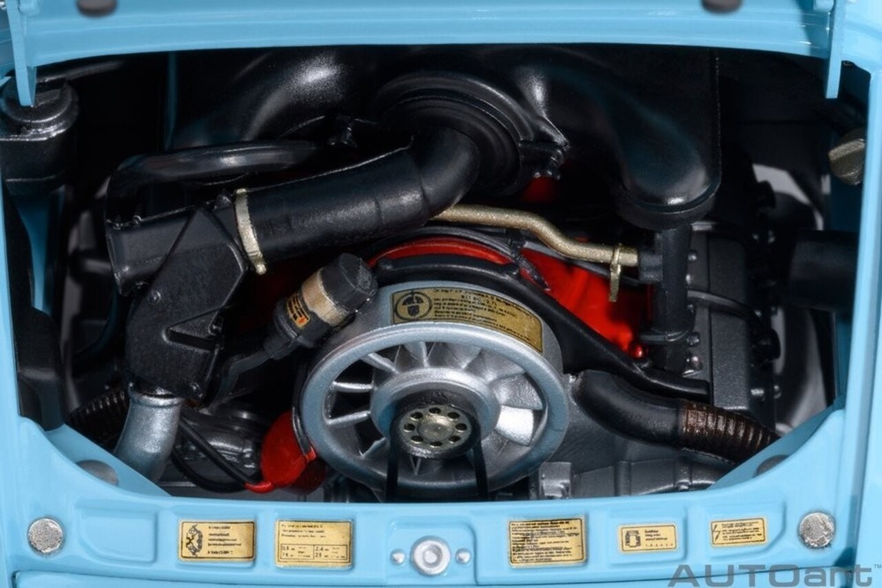 Porsche Porsche 911 Carrera  2.7 RS  Coupe 1973 + Black Stripes - 1:18 - AUTOart