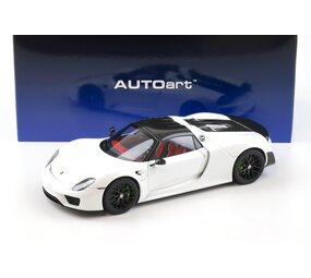 Porsche Porsche 918 Spider Weissach Package 2013 - 1:18 - AUTOart