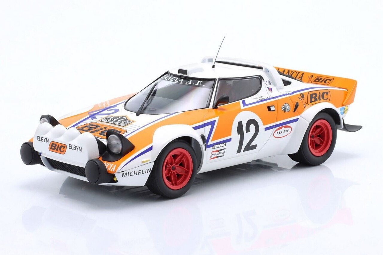 Lancia Lancia Stratos HF #12 Acropolis Rally 1979 - 1:18 - Minichamps