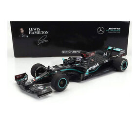 Formule 1 Mercedes-AMG Petronas F1 Team W11 EQ Perf. #44  1st British GP 2020, Flat Tyre - 1:18 - Minichamps