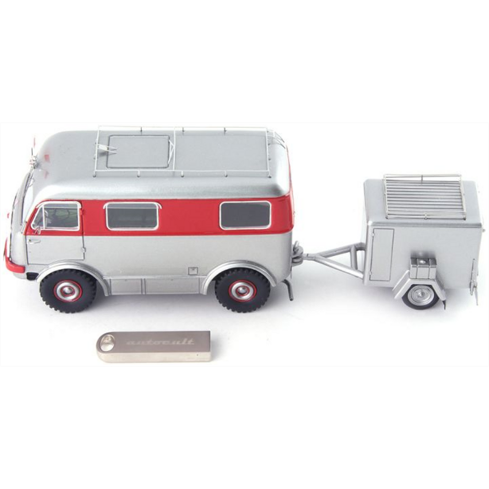 Tatra Tatra T805 + Trailer  "10 Years Autocult + USB Anniversary Set" (CZ) - 1:43 - Autocult