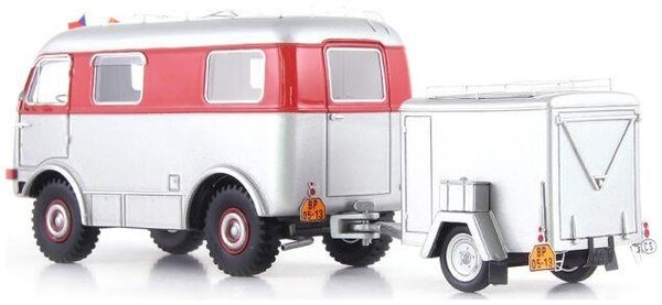 Tatra Tatra T805 + Trailer  "10 Years Autocult + USB Anniversary Set" (CZ) - 1:43 - Autocult