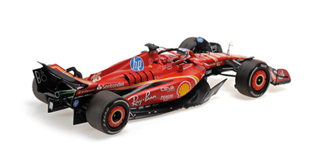 Formule 1 Ferrari SF-24, Leclerc, Winner GP Austin 2024 - 1:18 - BBR Formule 1 Ferrari SF-24, Leclerc, Winner GP Austin 2024 - 1:18 - BBR