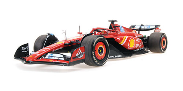 Formule 1 Ferrari SF-24, Leclerc, Winner GP Austin 2024 - 1:18 - BBR Formule 1 Ferrari SF-24, Leclerc, Winner GP Austin 2024 - 1:18 - BBR