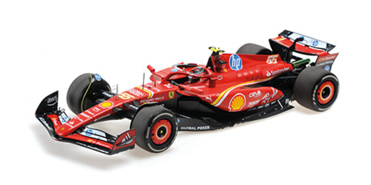 Formule 1 Ferrari SF-24, Sainz, GP Austin 2024 - 1:18 - BBR