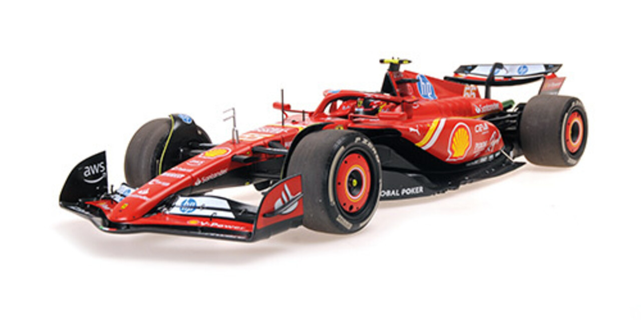 Formule 1 Ferrari SF-24, Sainz, GP Austin 2024 - 1:18 - BBR