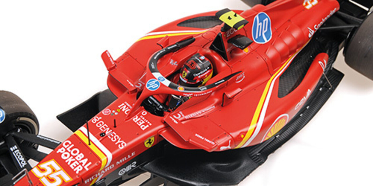 Formule 1 Ferrari SF-24, Sainz, GP Austin 2024 - 1:18 - BBR