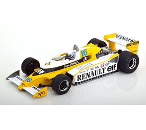Formule 1 Renault RS10 #16 Great Britain GP 1979 - 1:18 - Modelcar Group Formule 1 Renault RS10 #16 Great Britain GP 1979 - 1:18 - Modelcar Group