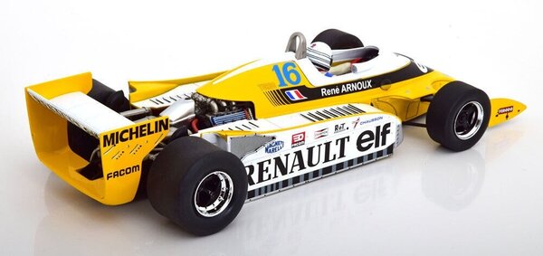 Formule 1 Renault RS10 #16 Great Britain GP 1979 - 1:18 - Modelcar Group