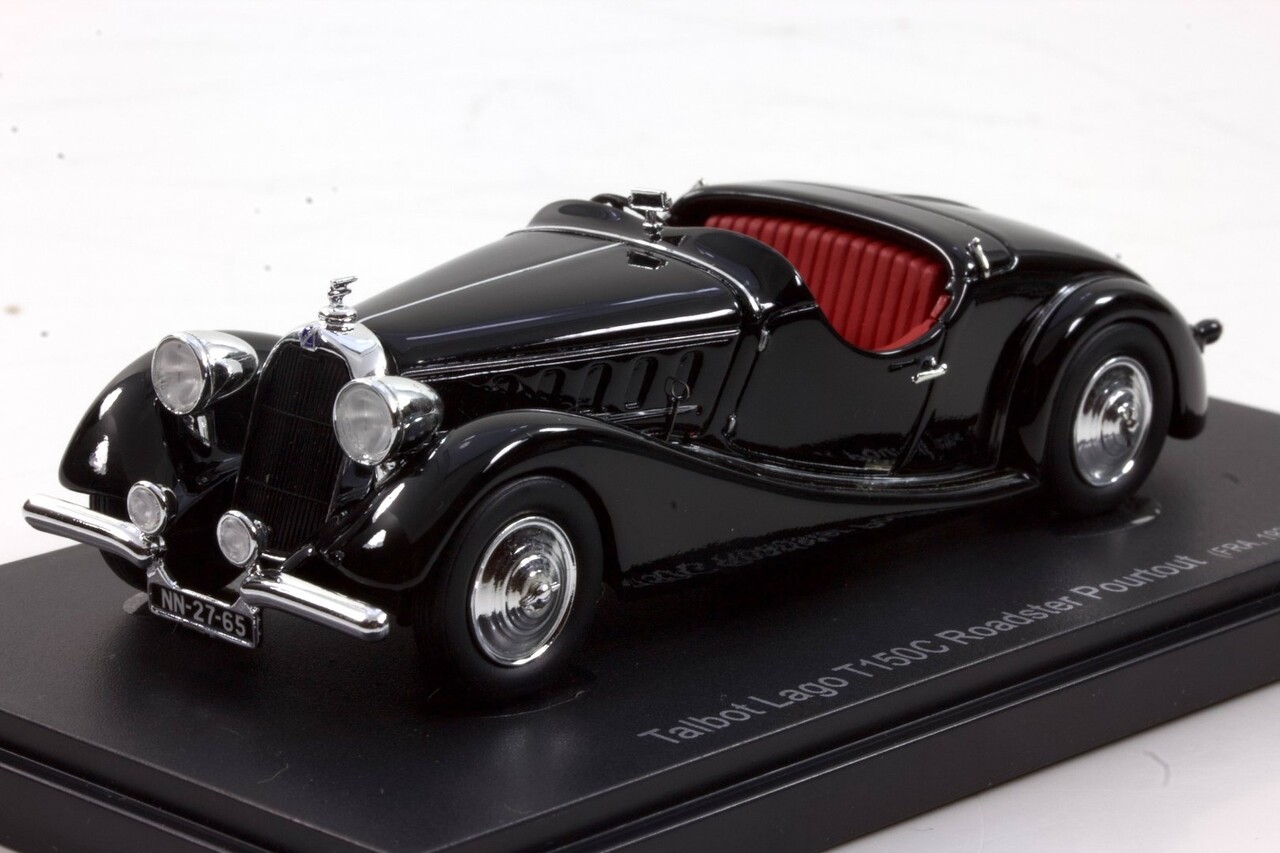Talbot Talbot Lago T150C Roadster Pourtout France 1937 - 1:43 - Autocult / Avenue 43