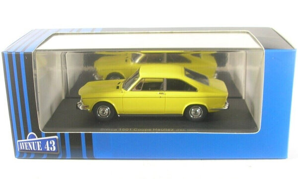 Simca Simca 1501 Coupe Heuliez France 1968 - 1:43 - Autocult / Avenue 43