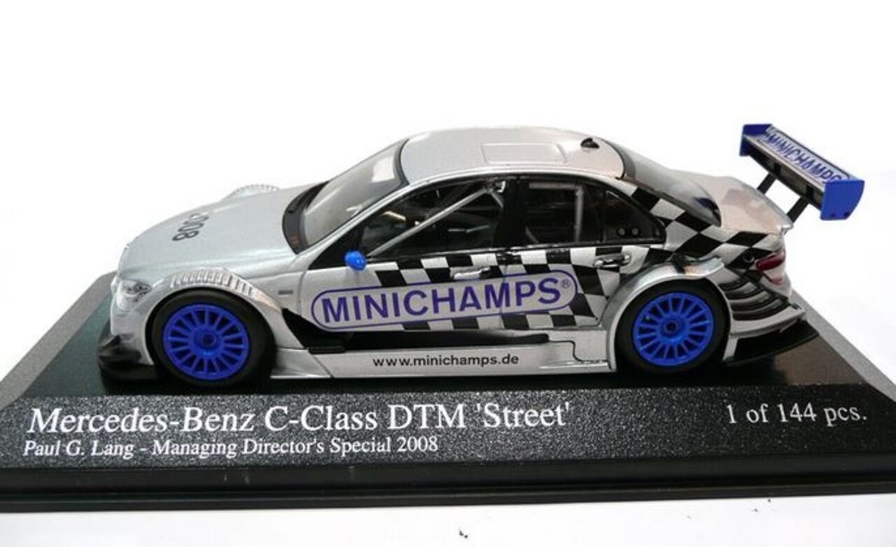 Mercedes-Benz Mercedes-Benz C-Class DTM 'Street' Paul G. Lang Special 2008 - 1:43 - Minichamps