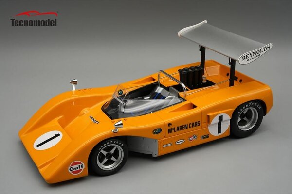 McLaren McLaren M8B Can-Am #1 3rd Place Michigan 1969 - 1:18 - Tecnomodel Mythos