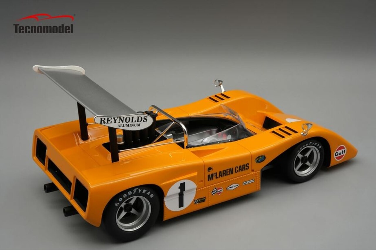 McLaren McLaren M8B Can-Am #1 3rd Place Michigan 1969 - 1:18 - Tecnomodel Mythos