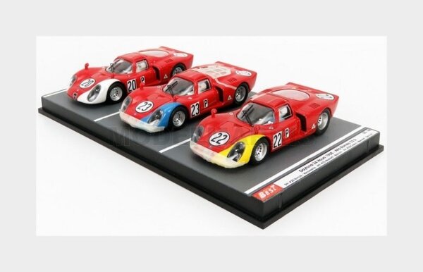 Alfa Romeo Alfa Romeo SET (3X): 33.2 #20 5th 24H Daytona / #23 6th 24H Daytona / #22 7th 24H Daytona 1968 - 1:43 - Best Model