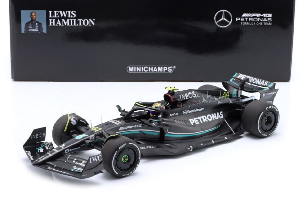 Formule 1 Mercedes-AMG Petronas F1 Team W14 E Performance #44 Bahrain GP 2023 - 1:18 - Minichamps