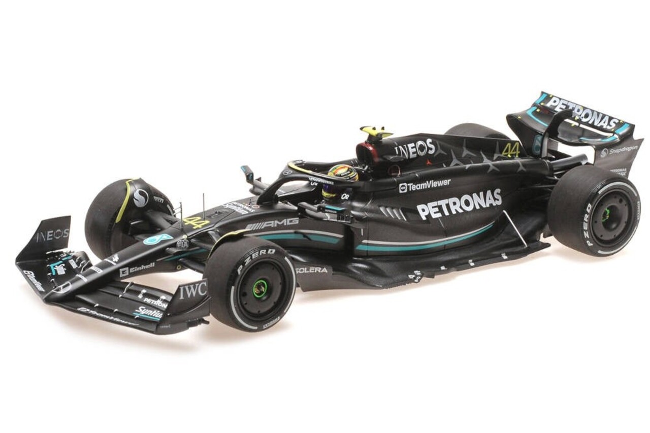 Formule 1 Mercedes-AMG Petronas F1 Team W14 E Performance #44 Bahrain GP 2023 - 1:18 - Minichamps