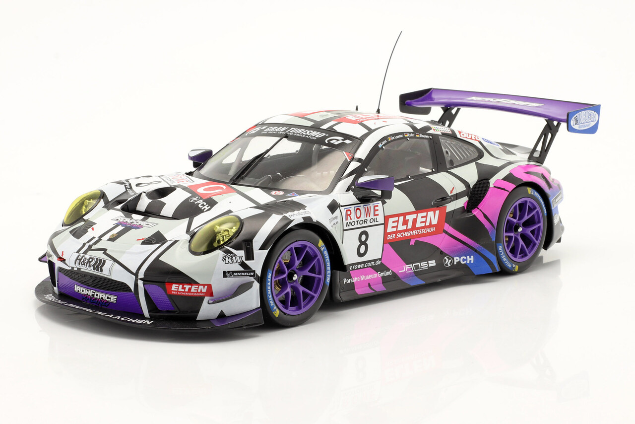 Porsche Porsche 911 GT3 R #8 VLN 2 Nürburgring 2019 - 1:18 - IXO Models