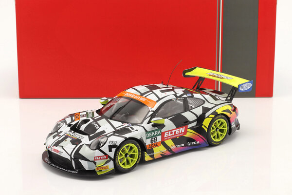 Porsche Porsche 911 GT3 R #69 ADAC GT Masters Nürburgring 2019 - 1:18 - IXO Models