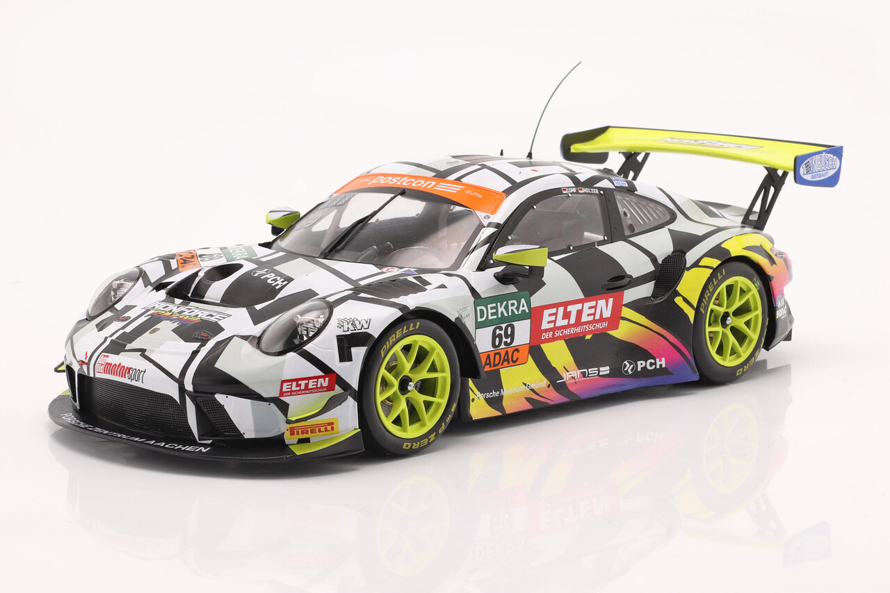 Porsche Porsche 911 GT3 R #69 ADAC GT Masters Nürburgring 2019 - 1:18 - IXO Models