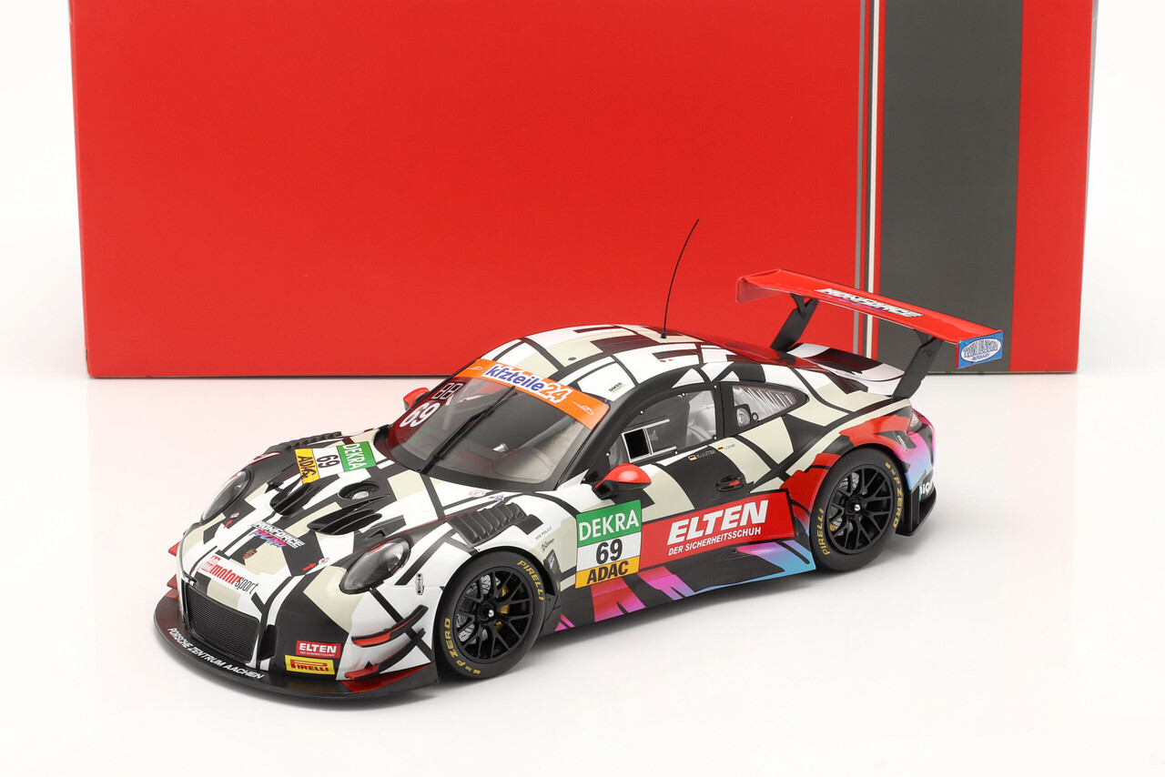 Porsche Porsche 911 GT3 R #69 ADAC GT Masters Nürburgring 2018 - 1:18 - IXO Models