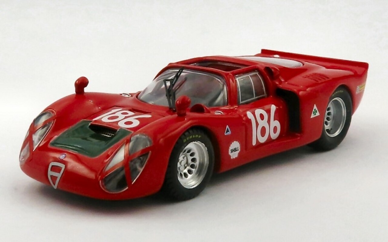 Alfa Romeo Alfa Romeo 33.2 #180 Team Autodelta Spa Targa Florio 1968 - 1:43 - Best Model
