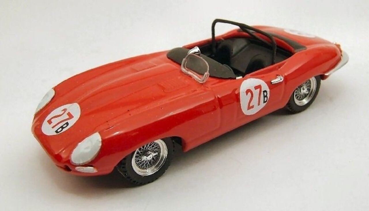 Jaguar Jaguar E-Type Spider #27 2nd Riverside (USA) 1961 - 1:43 - Best Model
