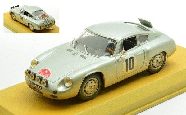 Porsche Porsche 1600 GS Abarth #10 Team Pablo Picasso Rally of Catalunya (Spain) 1965 (Night/Dirty Version) - 1:43 - Best Model