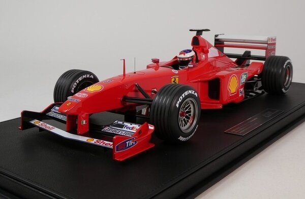 Formule 1   Ferrari F399 Scuderia Ferrari #3 Winner GP Monte Carlo + Pilot Figure 1999 (M.Schumacher) - 1:12 - GP Replicas