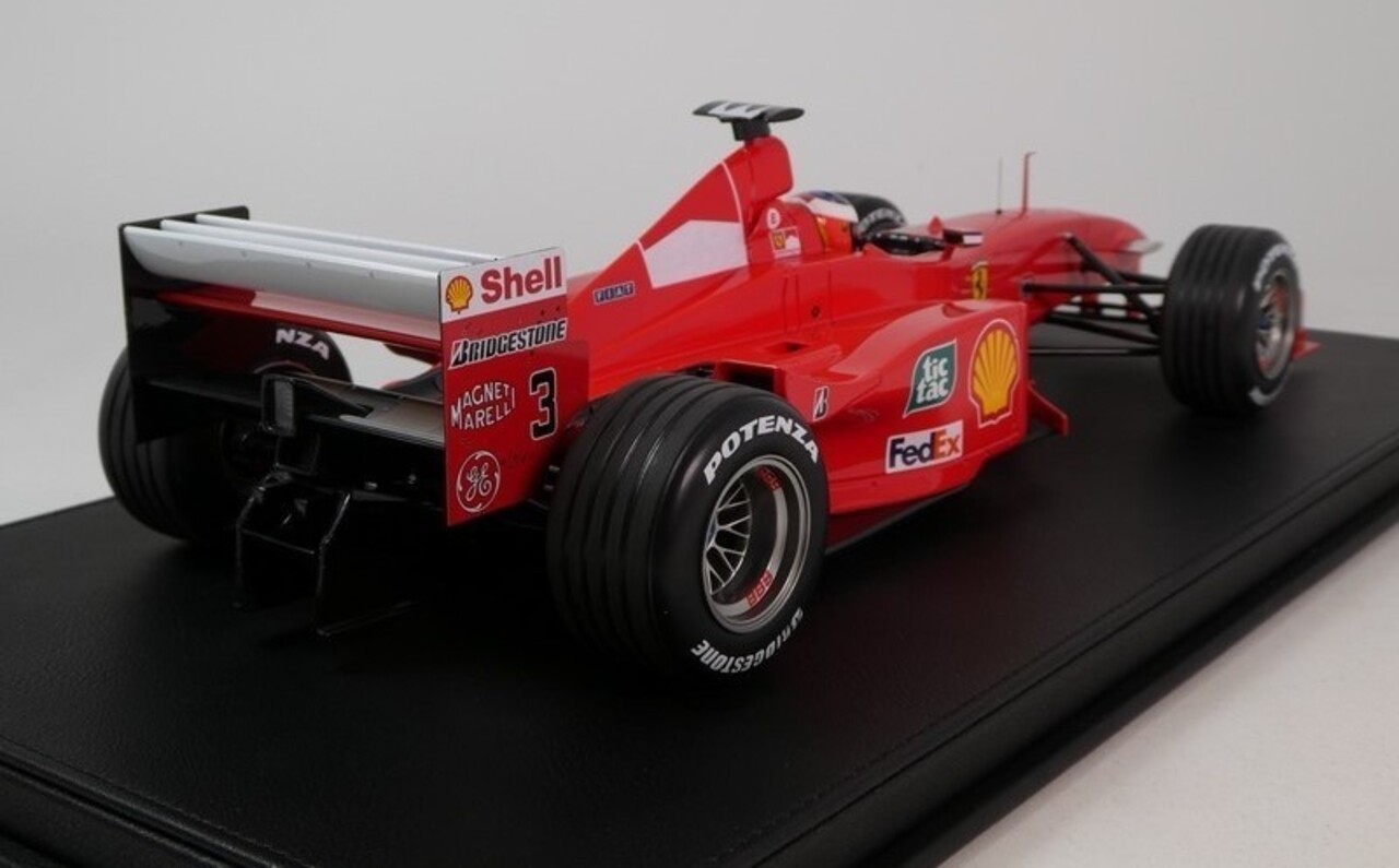 Formule 1   Ferrari F399 Scuderia Ferrari #3 Winner GP Monte Carlo + Pilot Figure 1999 (M.Schumacher) - 1:12 - GP Replicas