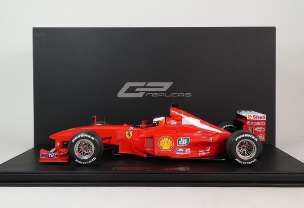 Formule 1   Ferrari F399 Scuderia Ferrari #3 Winner GP Monte Carlo + Pilot Figure 1999 (M.Schumacher) - 1:12 - GP Replicas