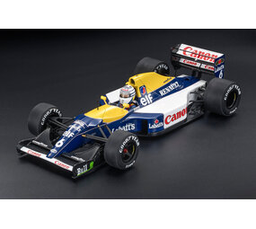 Formule 1 Williams FW14B Renault #6 2nd GP UK 1992 + Pilot Figure (R.Patrese) - 1:12 - GP Replicas