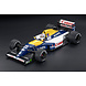 Formule 1 Williams FW14B Renault #6 2nd GP UK 1992 + Pilot Figure (R.Patrese) - 1:12 - GP Replicas