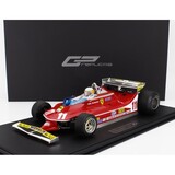 Formule 1 Ferrari F312T4 #11 World Champion Pole Position + Winner GP Monaco 1979 + Pilot Figure  (J.Scheckter) - 1:12 - GP Replicas