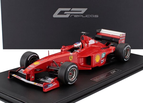 Formule 1 Ferrari F399 #3 Team Scuderia 2nd GP Brazil + Pilot Figure (M.Schumacher) 1999 - 1:12 - GP Replicas
