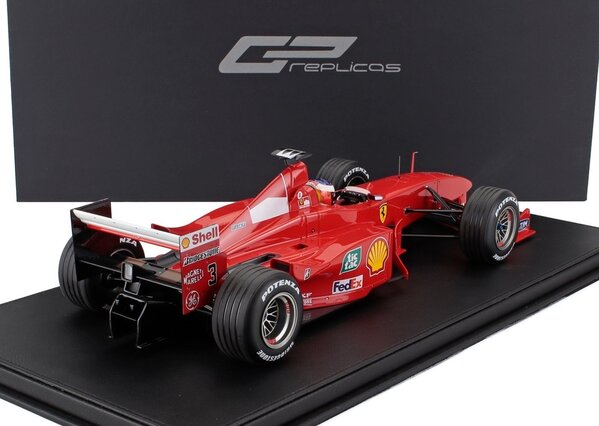 Formule 1 Ferrari F399 #3 Team Scuderia 2nd GP Brazil + Pilot Figure (M.Schumacher) 1999 - 1:12 - GP Replicas