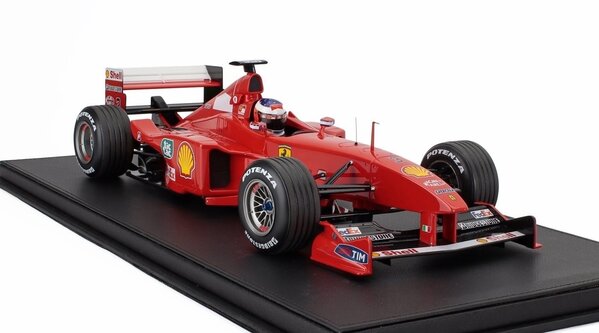 Formule 1 Ferrari F399 #3 Team Scuderia 2nd GP Brazil + Pilot Figure (M.Schumacher) 1999 - 1:12 - GP Replicas