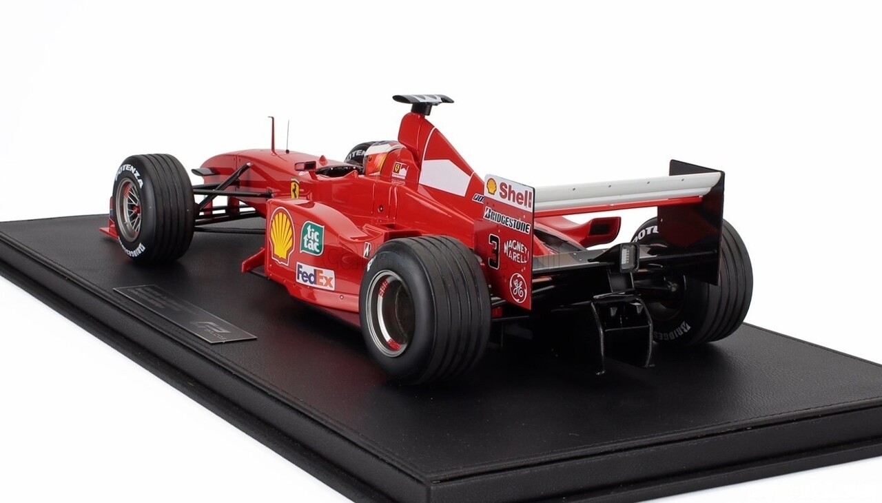Formule 1 Ferrari F399 #3 Team Scuderia 2nd GP Brazil + Pilot Figure (M.Schumacher) 1999 - 1:12 - GP Replicas