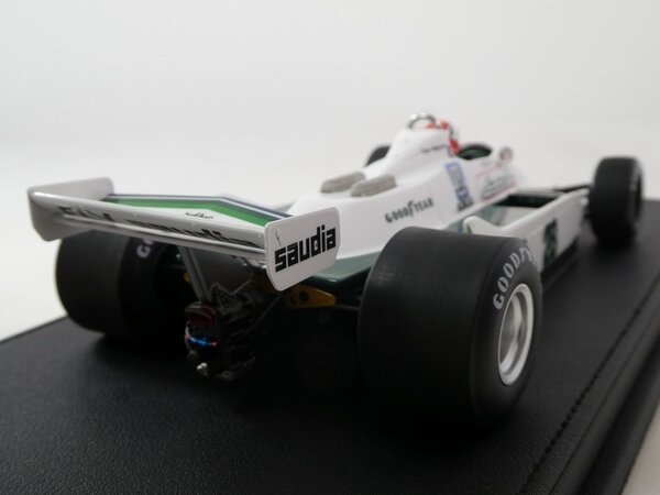Formule 1 Williams Ford FW07 #28 Winner British GP 1979 + Pilot Figure C.Regazzoni - 1:18 - GP Replicas