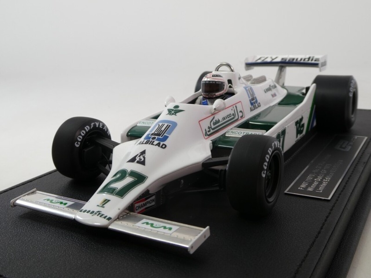 Formule 1 Williams Ford FW07 #27 Winner Dutch GP 1979 + Pilot Figure (A.Jones) - 1:18 - GP Replicas