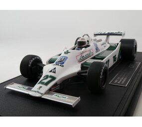 Formule 1 Williams Ford FW07 #27 Winner Dutch GP 1979 + Pilot Figure (A.Jones) - 1:18 - GP Replicas Formule 1 Williams Ford FW07 #27 Winner Dutch GP 1979 + Pilot Figure (A.Jones) - 1:18 - GP Replicas