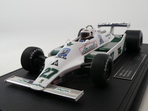 Formule 1 Williams Ford FW07 #27 Winner Dutch GP 1979 + Pilot Figure (A.Jones) - 1:18 - GP Replicas