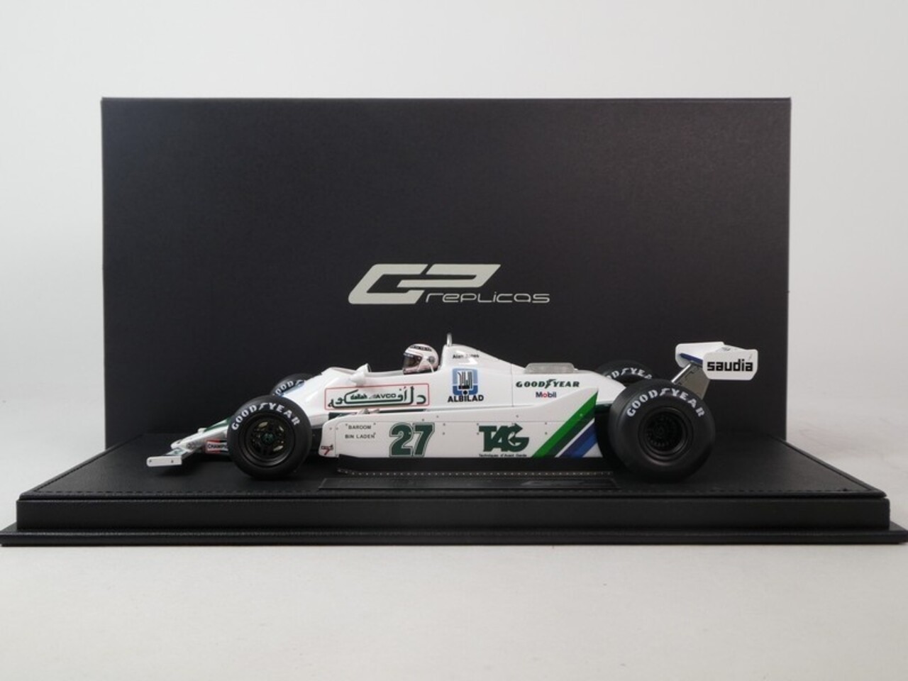 Formule 1 Williams Ford FW07 #27 Winner Dutch GP 1979 + Pilot Figure (A.Jones) - 1:18 - GP Replicas
